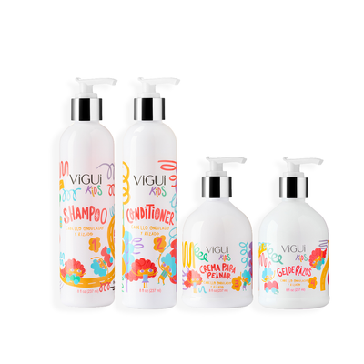 Línea VIGUI KIDS - Cabello Ondulado & rizado (a partir de los 6 meses de edad)