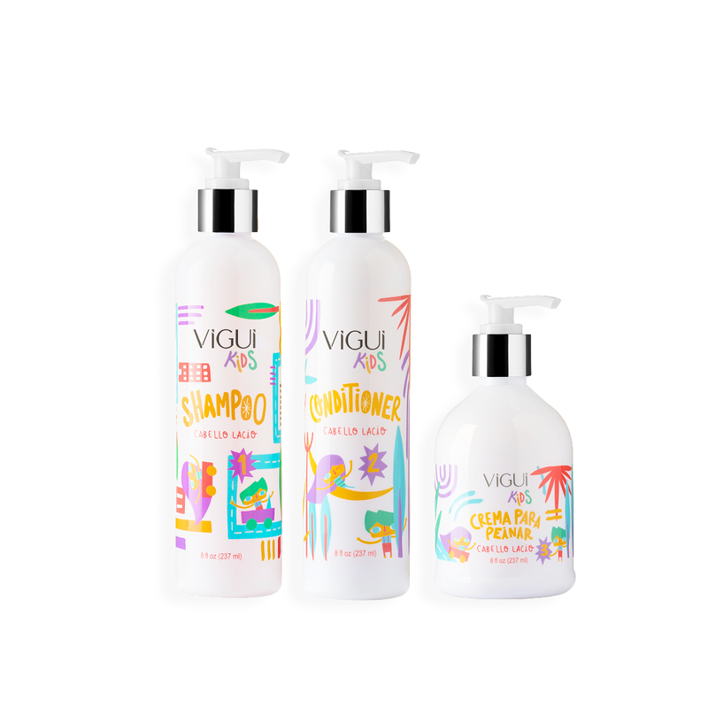 Línea VIGUI KIDS - Cabello Lacio & Liso (a partir de los 6 meses de edad)