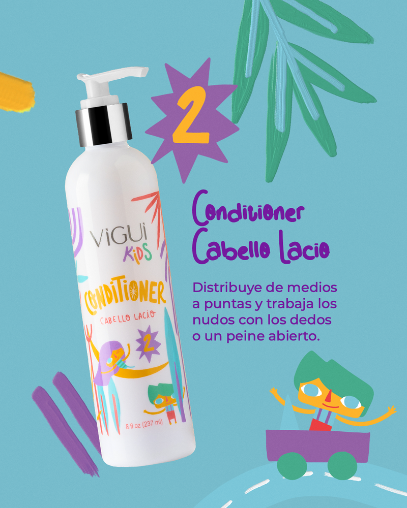 Línea VIGUI KIDS - Cabello Lacio & Liso (a partir de los 6 meses de edad)