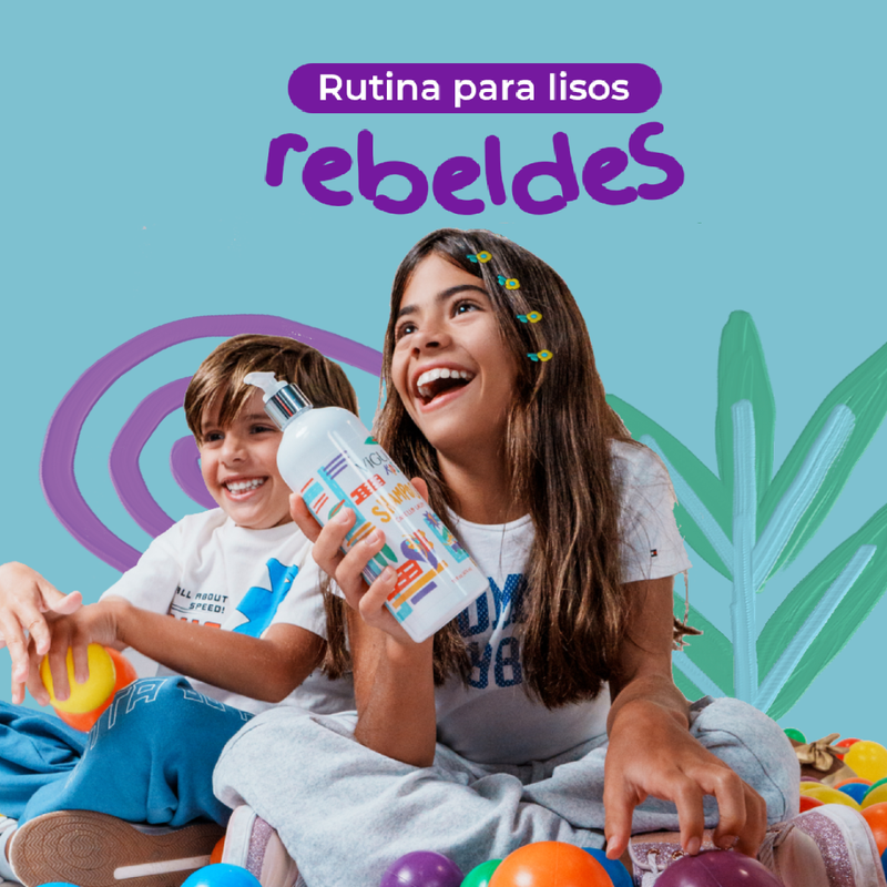 Línea 4 pasos VIGUI KIDS Cabello Lacio + Desenredante (a partir de los 6 meses de edad)